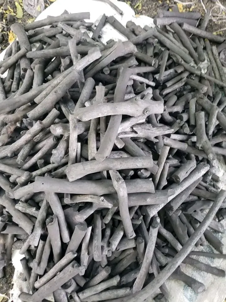 Traditional earth-kiln charcoal production in Southern Africa