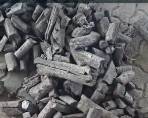 Acacia hardwood lump charcoal — dense, low-ash, restaurant grade